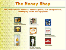Tablet Screenshot of honeyshop.co.uk